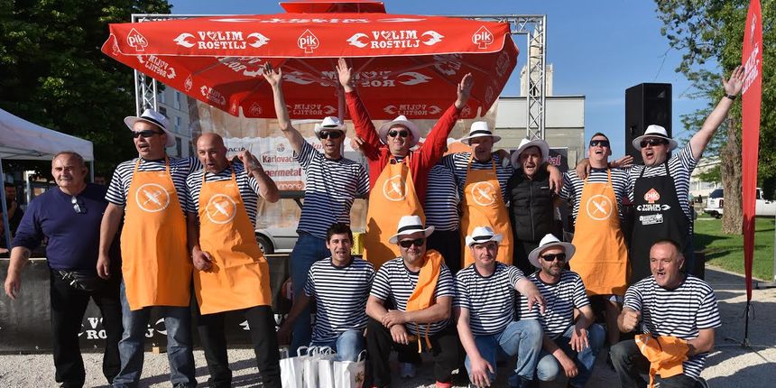 21.05.2016., Zadar –  Na rivi odrzano 5. Prvenstvo Hrvatske u rostiljanju. 
Photo: Dino Stanin/PIXSELL