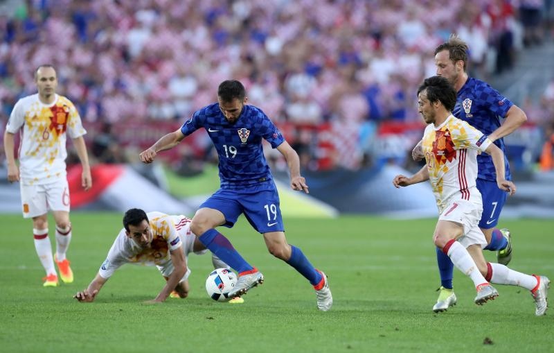 Bordeaux, Francuska – UEFA EURO 2016., 3. kolo, skupina D, Hrvatska – Španjolska. Photo: PIXSELL