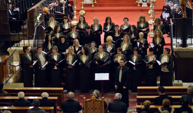 Obljetnički koncert HPGD Zoranić u katedrali, foto: I. Perinčić