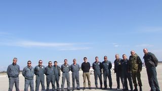 Goran Višnjić posjetio pilote u zrakoplovnoj bazi Zemunik