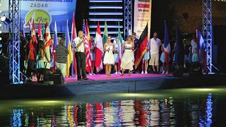 Otvaranje EP klase 49er u uvali Jazine (foto: Marin Gospić)