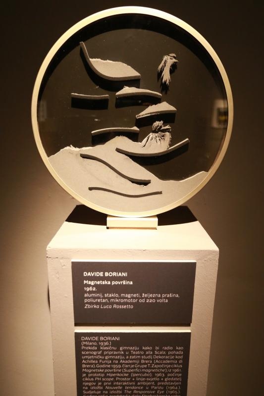 Izložba “Pokrenuto oko” talijanske kinetičke umjetnosti. Photo: Dalibor Urukalović/PIXSELL Izložba “Pokrenuto oko” talijanske kinetičke umjetnosti. Photo: Dalibor Urukalović/PIXSELL