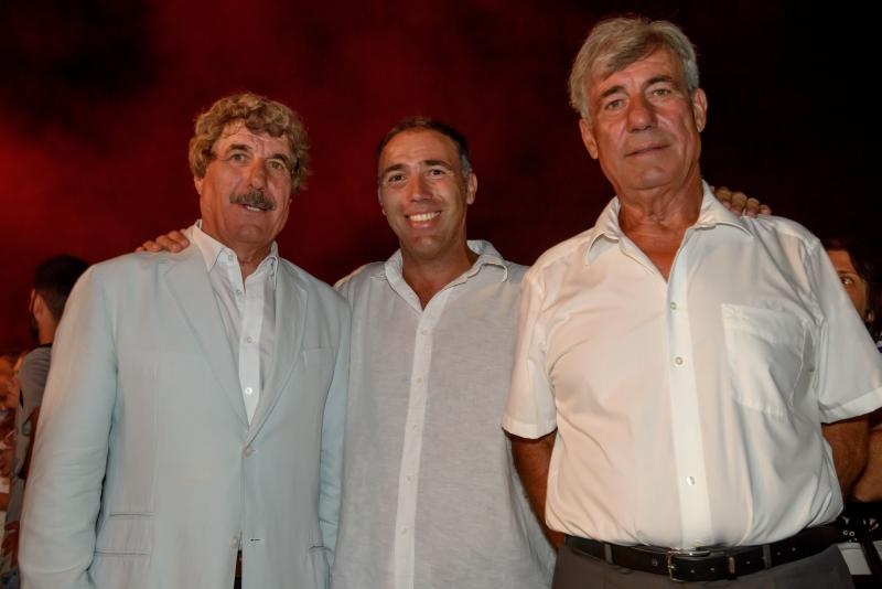 Veličanstveni doček zadarskih zlatnih olimpijaca Šime Fantele i Igora Marenića na zadarskoj rivi uz Morske orgulje i Pozdrav suncu. Photo: Dino Stanin/PIXSELL Veličanstveni doček zadarskih zlatnih olimpijaca Šime Fantele i Igora Marenića na zadarskoj rivi uz Morske orgulje i Pozdrav suncu. Photo: Dino Stanin/PIXSELL