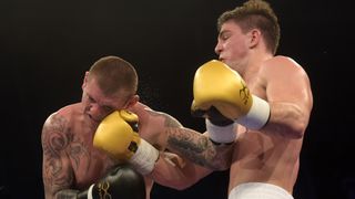 Svjetska boksacka liga, grupa B C1, kategorija 91 kg, Toni Filipi (Croatian Knights) – Kristiyan Stefanov Dimitrov (France Fighting Roosters).