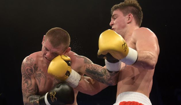 Svjetska boksacka liga, grupa B C1, kategorija 91 kg, Toni Filipi (Croatian Knights) – Kristiyan Stefanov Dimitrov (France Fighting Roosters).