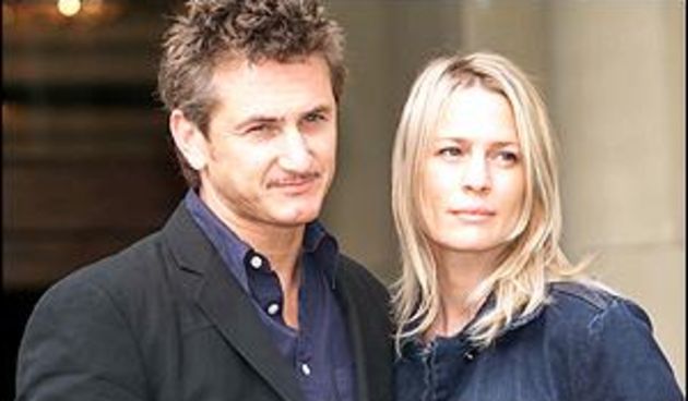 Sean Penn i Robin Wright Penn (Foto: news.bbc.co.uk)