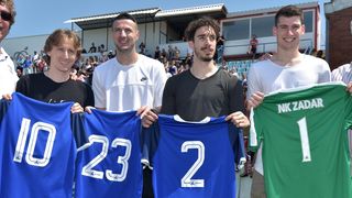 Modrić, Vrsaljko, Subašić i Livaković odali počast preminulom suigraču i prijatelju Hrvoju