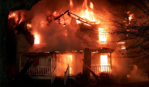 Požar u kući (Foto: Totalportal.hr)