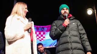 Veličanstveni doček brončanog Joška Gvardiola @ Novigrad Veličanstveni doček brončanog Joška Gvardiola @ Novigrad