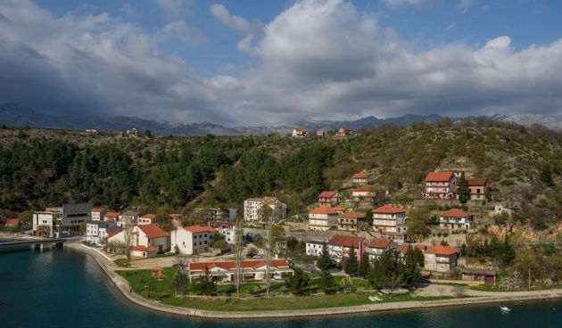 Grad Obrovac u kanjonu rijeke Zrmanje. Ilustracije. Photo: Dino Stanin/PIXSELL