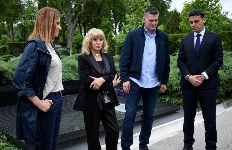 Odavanje počasti Draženu Petroviću povodom 24. obljetnice smrti