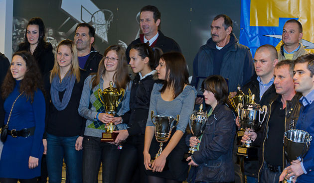 Proglasenje najboljhi sportasa Zadarske zupanije u 2010. godini po izboru Zadarskog lista, Foto: Ivan Toman