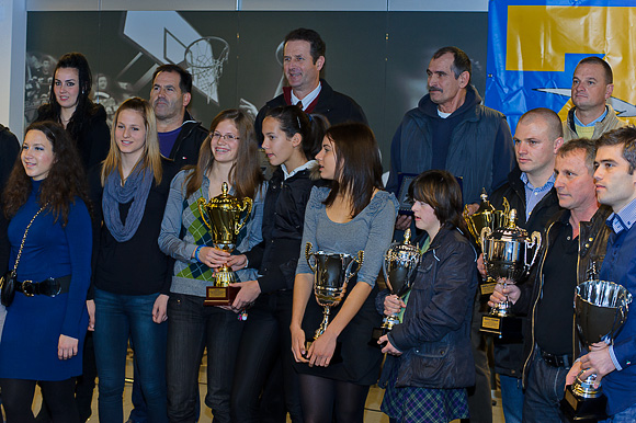 Proglasenje najboljhi sportasa Zadarske zupanije u 2010. godini po izboru Zadarskog lista, Foto: Ivan Toman