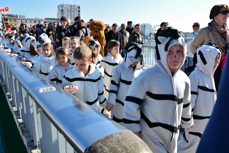 Prvi dan zadarskog “Karnevalića” Prvi dan zadarskog “Karnevalića”
