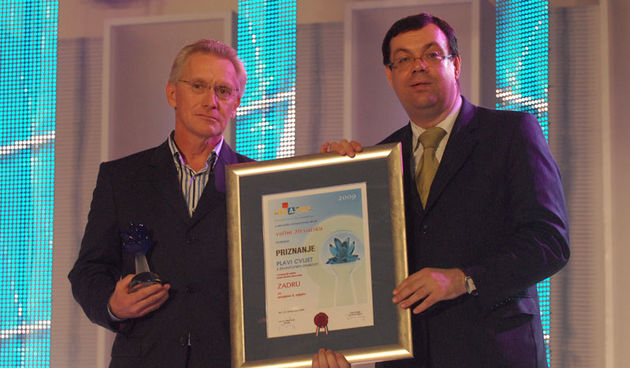 Branko Ganzulić primio Plavi cvijet (foto: S.Babac)