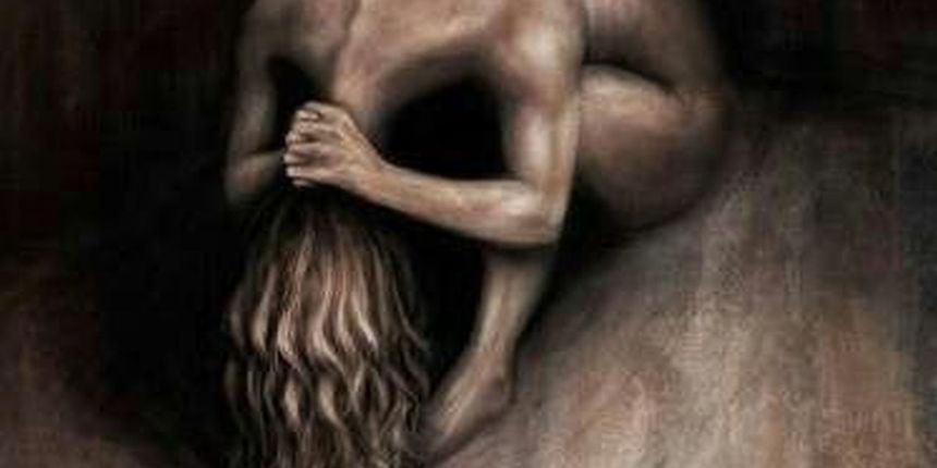 Lubanja ili žena pognute glave