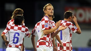 Zagreb, 050909.Stadion Maksimir, kvalifikacijska utakmica skupine 6 za Svjetsko nogometno prvenstvo u Juznoafrickoj Republici, susret reprezentacija Hrvatske i Bjelorusije.Na slici: Ivan Raketic.Foto: Damir Krajac / CROPIX