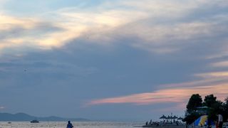 Smiraj rujanskog dana u Zadru Smiraj rujanskog dana u Zadru