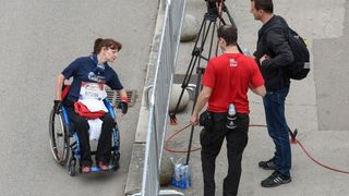 Zadar: Okupljanje natjecatelja prije sportske utrke Wings for life world run 2015., Photo: Dino Stanin/PIXSELL