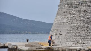 U Foši se postavlja nova LED javna rasvjeta. Foto: Dino Stanin/PIXSELL