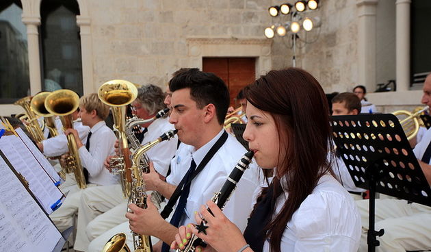 Pag: Smotra puhačkih orkestara srednje i sjeverne Dalmacije, Foto: Roberto Lerga