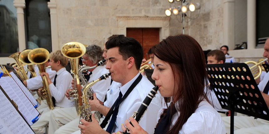 Pag: Smotra puhačkih orkestara srednje i sjeverne Dalmacije, Foto: Roberto Lerga Pag: Smotra puhačkih orkestara srednje i sjeverne Dalmacije, Foto: Roberto Lerga