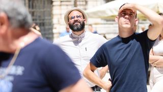 Veliki požar izbio u zgradi na Narodnom trgu Veliki požar izbio u zgradi na Narodnom trgu