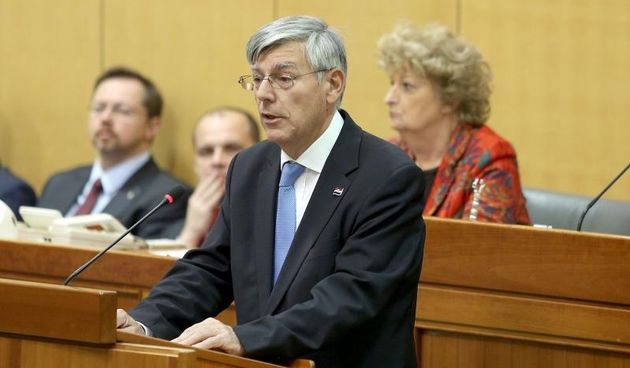 Konstituirajuca sjednica osmog saziva Sabora. Željko Reiner. Photo: Patrik Macek/PIXSELL