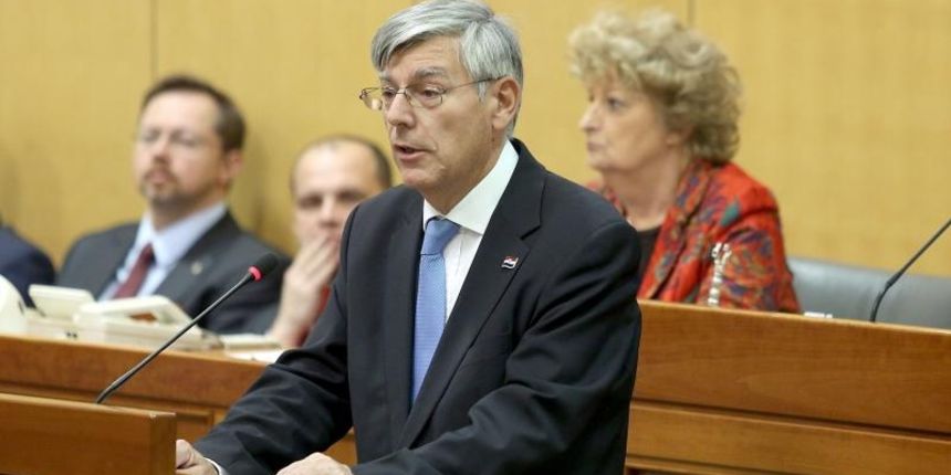 Konstituirajuca sjednica osmog saziva Sabora. Željko Reiner. Photo: Patrik Macek/PIXSELL