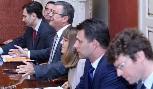 U Banskim dvorima odrzana je 30 sjednica Vlade RH. Tihomir Oreskovic. Photo: Patrik Macek/PIXSELL