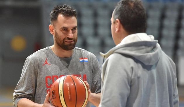 Hrvatska košarkaška reprezentacija priprema se u Krešinom domu