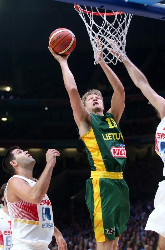 Lille, stadion Pierre Mauroy – Finale EuroBasketa 2015, Španjolska – Litva 80-63. Photo: Igor Kralj/PIXSELL Lille, stadion Pierre Mauroy – Finale EuroBasketa 2015, Španjolska – Litva 80-63. Photo: Igor Kralj/PIXSELL
