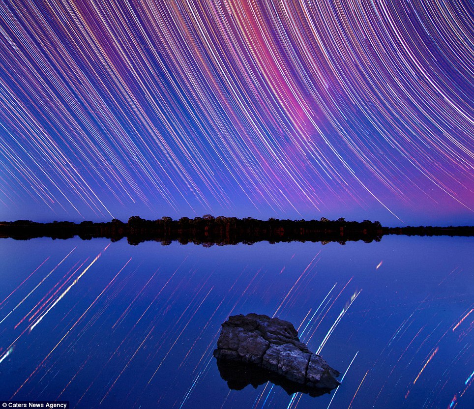 Australsko nebo (15-satna ekspozicija), Foto: Lincoln Harrison Australsko nebo (15-satna ekspozicija), Foto: Lincoln Harrison