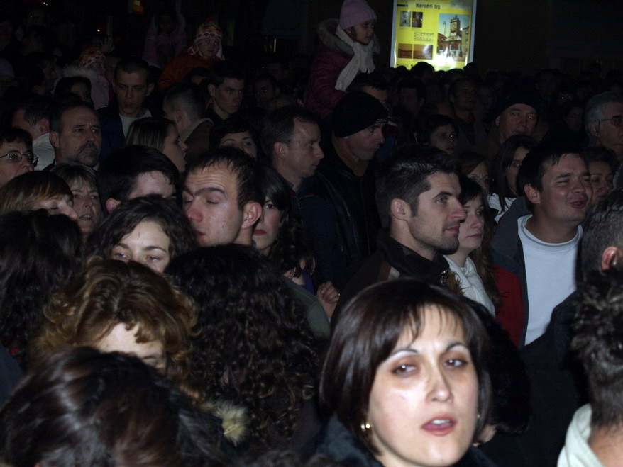 Docek 2008. na Narodnom trgu Docek 2008. na Narodnom trgu