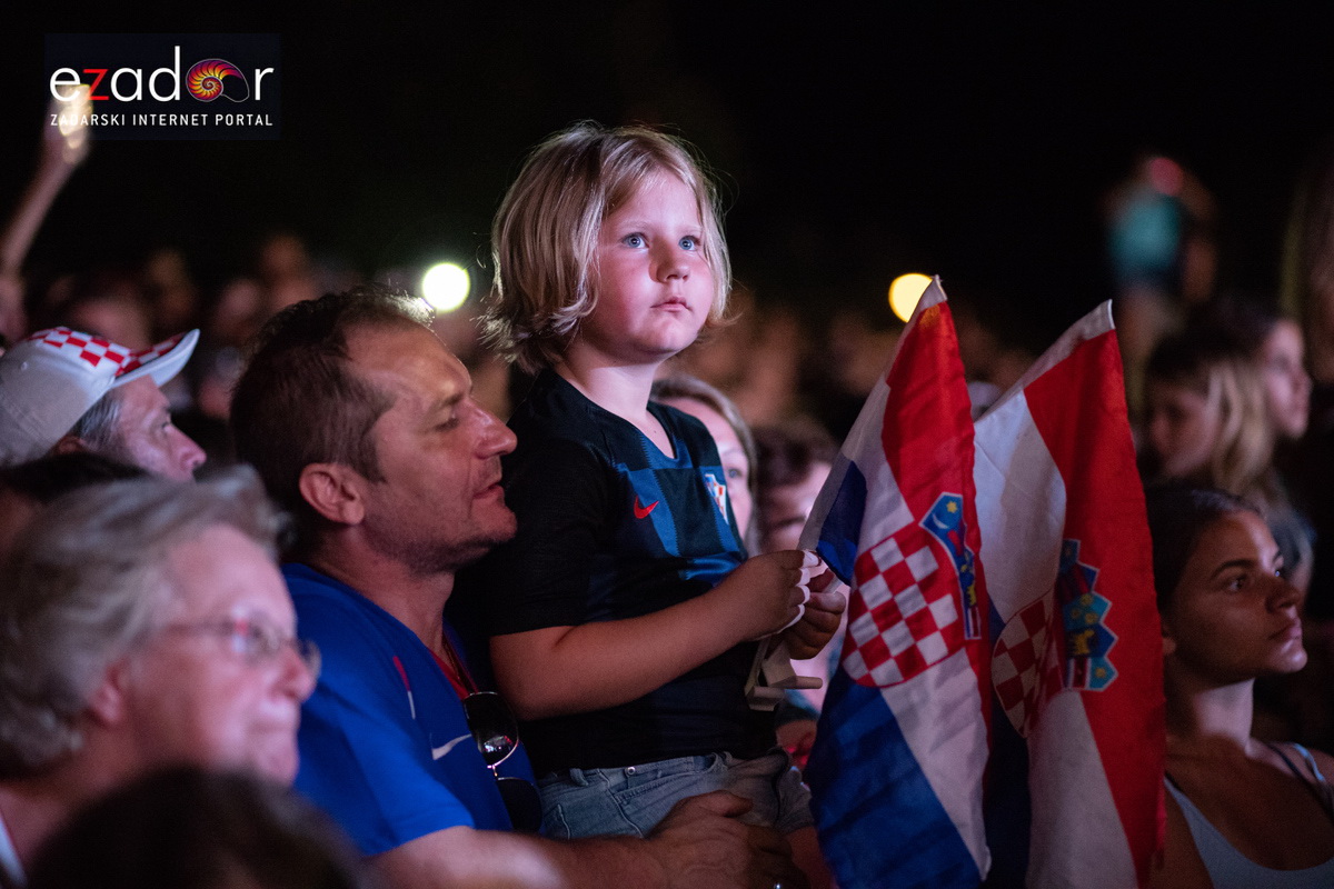 Veličanstven doček četvorice zadarskih Vatrenih Veličanstven doček četvorice zadarskih Vatrenih