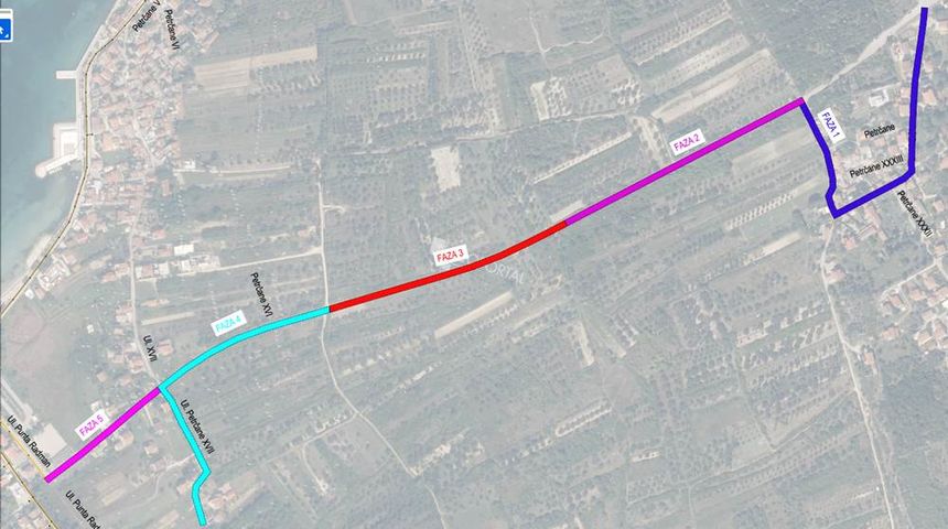Petrčane – privremena regulacja prometa Petrčane – privremena regulacja prometa