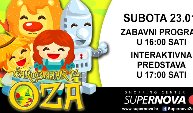 Čarobna dječja subota u Supernova centru
