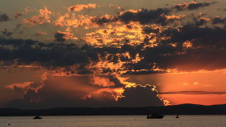 Čudesni zalazak sunca u Zadru 26. kolovoza 2012.