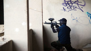 Paintball u Gaženici, 22. siječnja 2012. (foto:Saša Čuka)