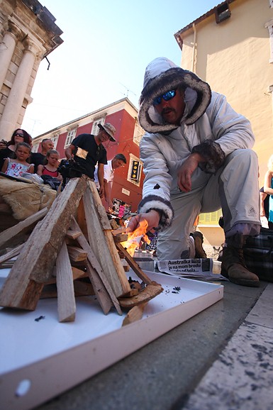 Performance Enia Meštrovića (foto:Saša Čuka)