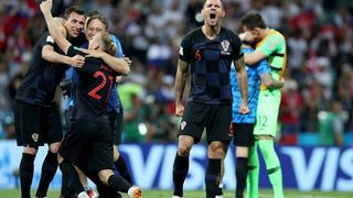 Slavlje Vatrenih nakon plasmana u polufinale Svjetskog prvenstva Slavlje Vatrenih nakon plasmana u polufinale Svjetskog prvenstva