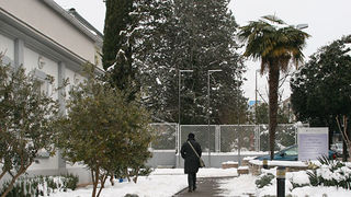 Snježni đir oko Gradske knjižnice Zadar, Foto: Lucija Juravić Snježni đir oko Gradske knjižnice Zadar, Foto: Lucija Juravić