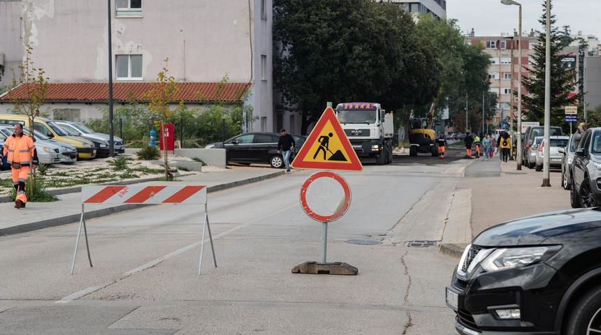 Radovi na Putu Murvice, radovi na cesti, ulici, ulica, cesta, promet, prometnica Radovi na Putu Murvice, radovi na cesti, ulici, ulica, cesta, promet, prometnica