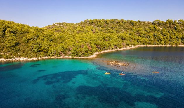 Mljet – kajaking