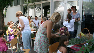 GKZD: Dječja radionica izrade stručaka i jastučića od lavande, Foto: Lucija Juravić