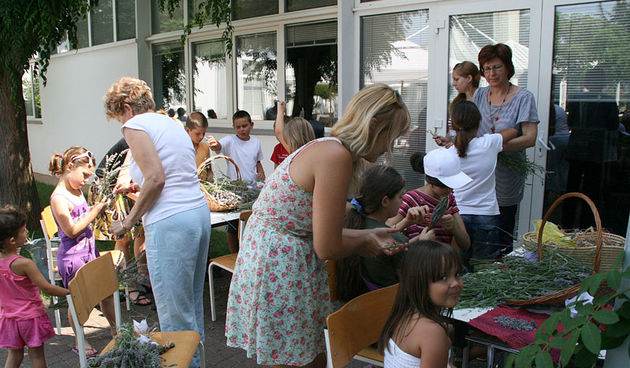 GKZD: Dječja radionica izrade stručaka i jastučića od lavande, Foto: Lucija Juravić