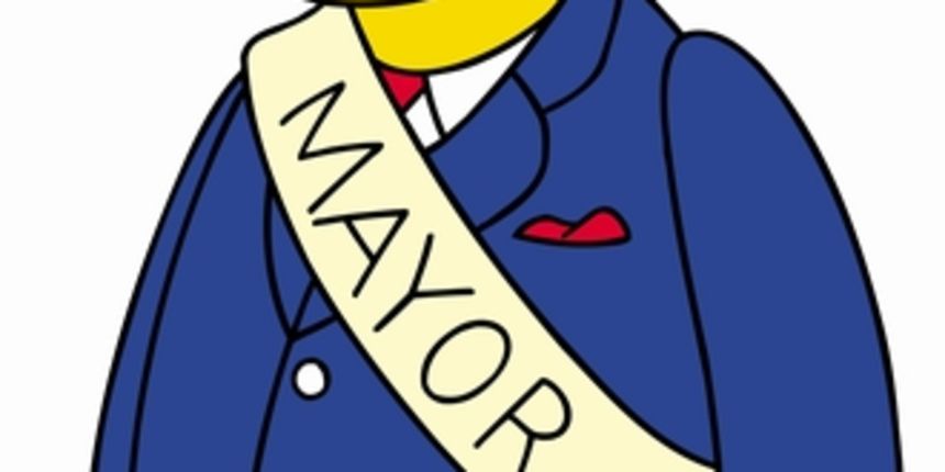 THE SIMPSONS. Mayor Quimby on THE SIMPSONS on FOX. THE SIMPSONS. Mayor Quimby on THE SIMPSONS on FOX.