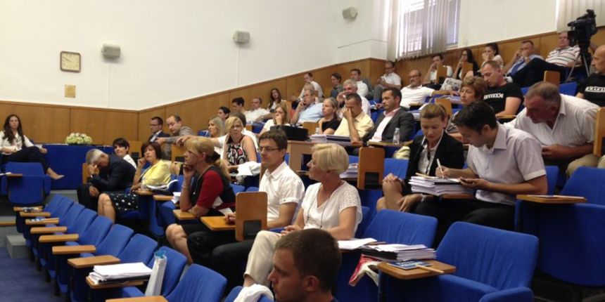 Gradsko vijeće Grada Zadra. Foto: Radio Zadar Gradsko vijeće Grada Zadra. Foto: Radio Zadar