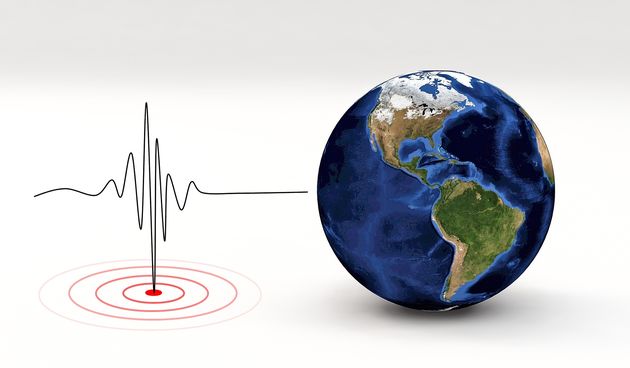 Potres – ilustracija