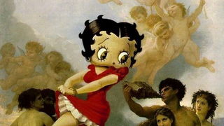 Crtani junaci u umjetnosti Crtani junaci u umjetnosti